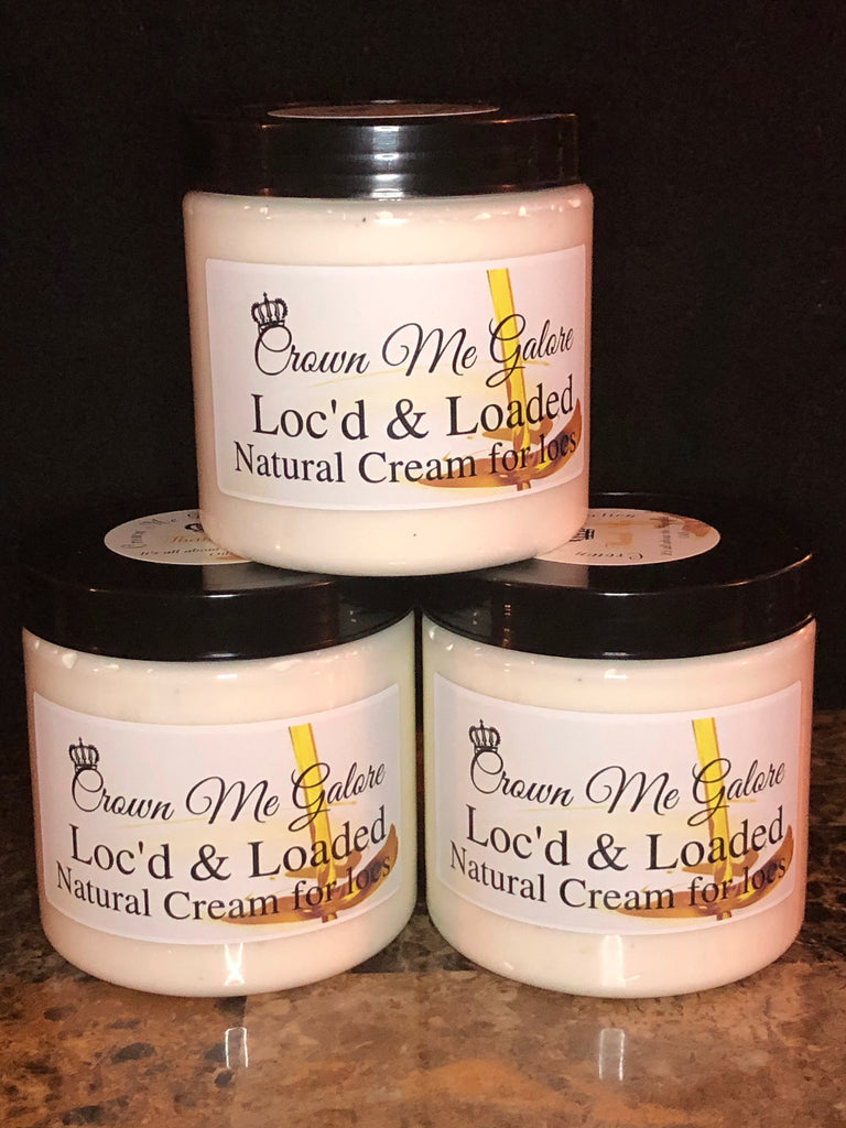 Loc’d & Loaded Natural Cream For Locs